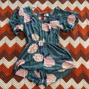 Billabong floral romper